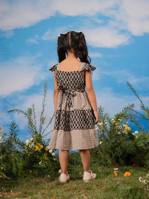 Girl's' Black Dress